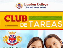 Tablet Screenshot of londoncollegeac.com.mx